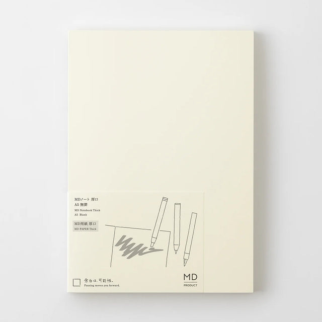 MD Notebook Thick A5
Midori MD Notebook A5
Midori MD Paper notebook
MD Notebook Blank A5
Midori A5 journal
Fountain pen friendly notebook