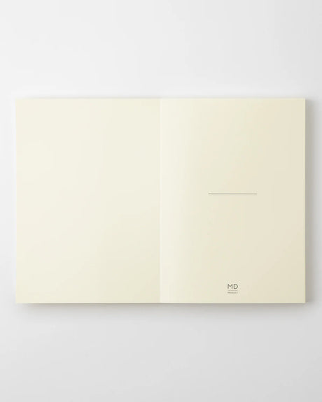Crafted in Japan, this minimalist notebook is designed to enhance your writing experience. Inside, you'll find the high-quality Midori Diary (MD) paper, first developed in 1960 and refined ever since. Midori has rigorously tested this paper with various writing instruments to ensure quality, checking for ink feathering or bleeding, drying time, the smoothness of pen tips on the surface, and the tactile feel.