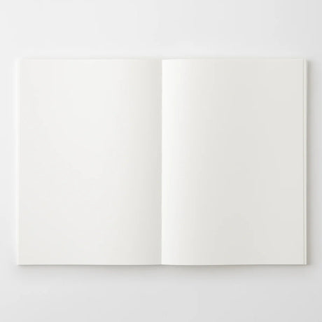 Crafted in Japan, this minimalist notebook is designed to enhance your writing experience. Inside, you'll find the high-quality Midori Diary (MD) paper, first developed in 1960 and refined ever since. Midori has rigorously tested this paper with various writing instruments to ensure quality, checking for ink feathering or bleeding, drying time, the smoothness of pen tips on the surface, and the tactile feel. The result is a paper that resists bleeding and feathering and is fountain-pen friendly, ensuring a 