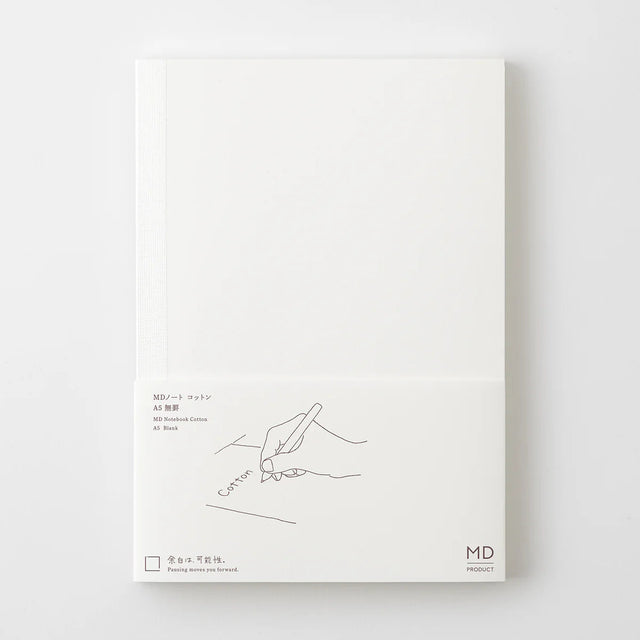 Crafted in Japan, this minimalist notebook is designed to enhance your writing experience. Inside, you'll find the high-quality Midori Diary (MD) paper, first developed in 1960 and refined ever since. Midori has rigorously tested this paper with various writing instruments to ensure quality, checking for ink feathering or bleeding, drying time, the smoothness of pen tips on the surface, and the tactile feel. The result is a paper that resists bleeding and feathering and is fountain-pen friendly, ensuring a 