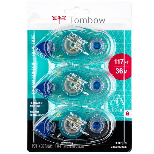 MONO Permanent Adhesive Refill 3-Pack