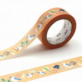 Washi MT con puntos de leche y fresa