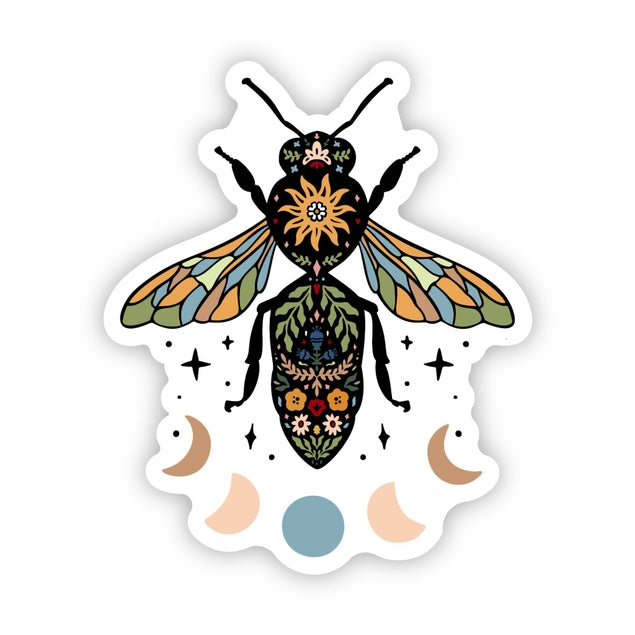 Pegatina de abeja mágica 