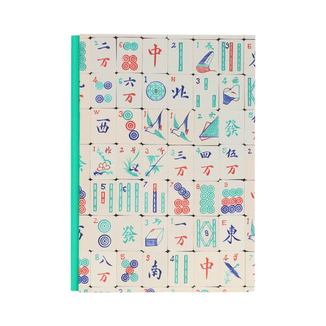 Beautifully designed with tactile Mahjong tile artwork on the front and back covers, this journal is perfect for lifelong players or those new to the game.

This lined journal features multi-colored pages that reflect the different colors of Mahjong tiles. Special features make the cover irresistible to the eye and to the touch, creating an outstanding hostess gift or special occasion present for Mahjong enthusiasts.

PORTABLE SIZE: This petite hardcover journal measures 5 x 7 in and features 176 multi-colo
