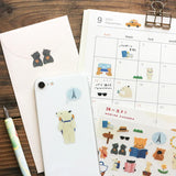 Stickers of illustrator Mariko Fukuoka. The dogs and cats traveling to various places are adorable. You can also do thorough research by looking at maps and guides.
Of course, it's great for decorating planners and small items, but making and sticking travel bookmarks is also wonderful. Please enjoy posting them everywhere!


Printed on PET material, the stickers have a smooth, durable finish that’s easy to peel and place - great for both everyday use and special projects.

✨ Product Details

Smooth, durabl