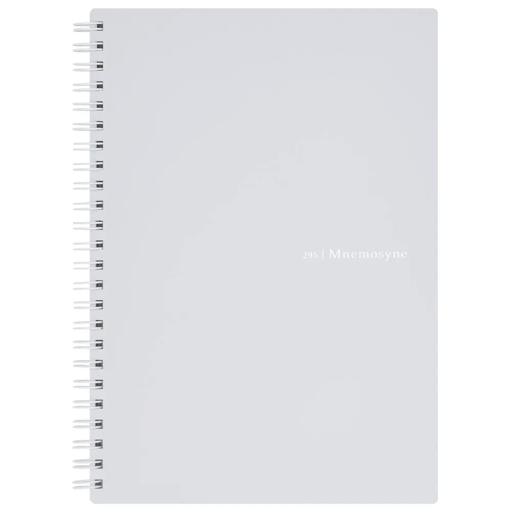 Maruman Mnemosyne Softcover Notebook - A5 - Ruled - Light Grey