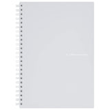 Maruman Mnemosyne Softcover Notebook - A5 - Ruled - Light Grey