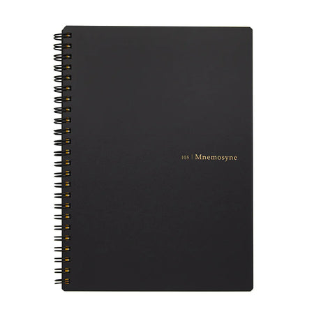 Mnemosyne Notebooks by Maruman are a pinnacle refined, Japanese design. Named after the Greek goddess of memory, these notebooks include sheets of acid-free 80 gsm paper that’s super smooth to the touch. The paper is resistant to ink bleed-through making it perfect for gel pens, pencils, markers, and fountain pens. Whether sketching, note-taking, planning, or journaling, there is a style for every need.