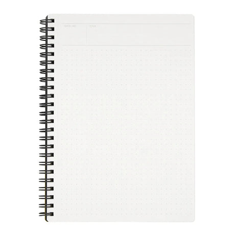 Mnemosyne Notebooks by Maruman are a pinnacle refined, Japanese design. Named after the Greek goddess of memory, these notebooks include sheets of acid-free 80 gsm paper that’s super smooth to the touch. The paper is resistant to ink bleed-through making it perfect for gel pens, pencils, markers, and fountain pens. Whether sketching, note-taking, planning, or journaling, there is a style for every need.