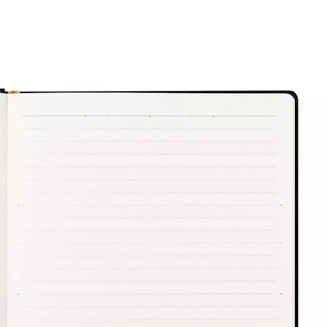 Mnemosyne is a notebook brand for everyone working on the concept of "Writing and thinking make your work more creative."

"Mnemosyne Journal" is the brand's first journal notebook that allows you to smoothly record ideas and records.
It's a hardcover type, so it's recommended for people who want to have a book for themselves. Write down your life log, illustrations, ideas, daily thoughts, etc.

Comes with two bookmark strings in colors that match the color of the cover and a paper pocket for storage.
It co