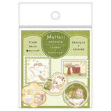 Mattari Animals Relax Day Squirrel Flake Seals