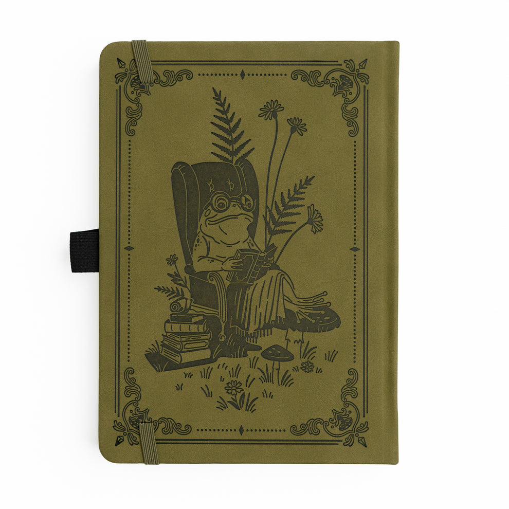 Archer and Olive Notebook: Literary Frog