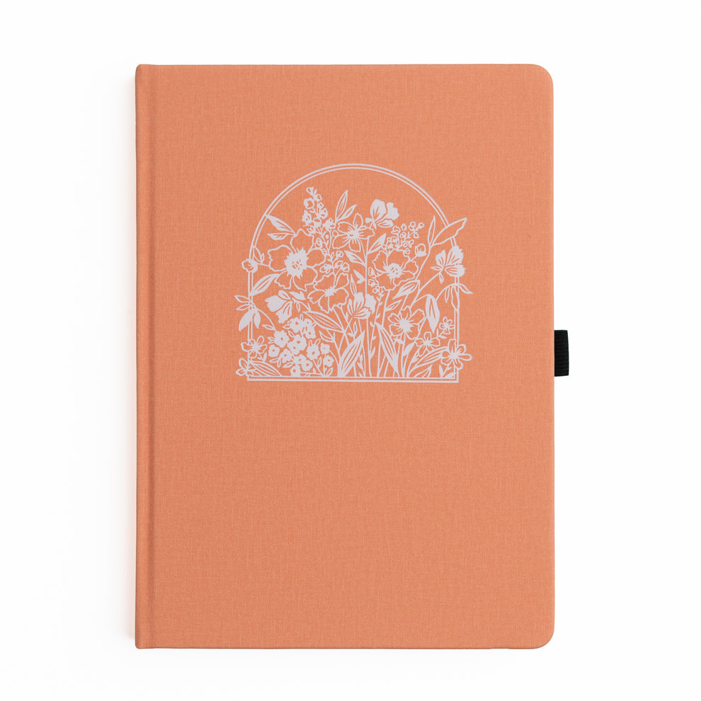 Archer and Olive Notebook: Wildflowers Framed