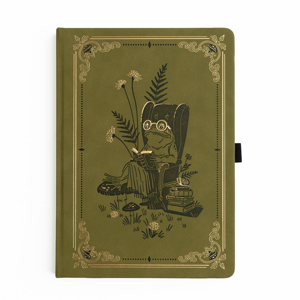 Archer and Olive Notebook: Literary Frog