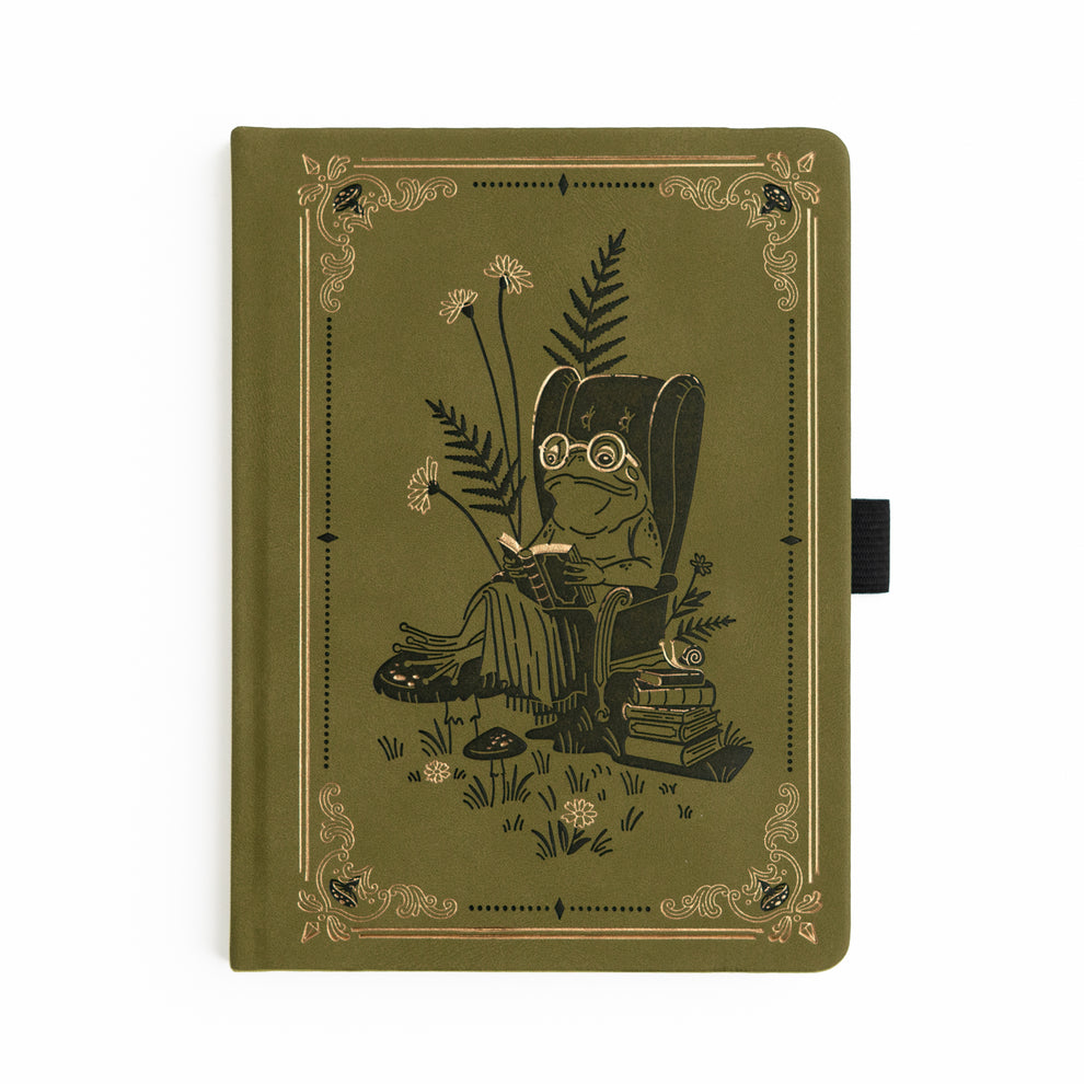 Archer and Olive Notebook: Literary Frog