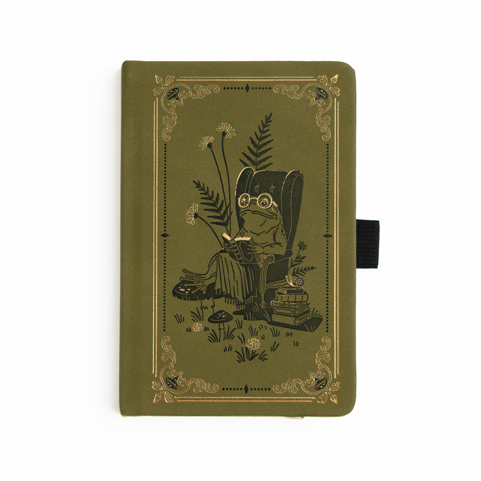 Archer and Olive Notebook: Literary Frog
