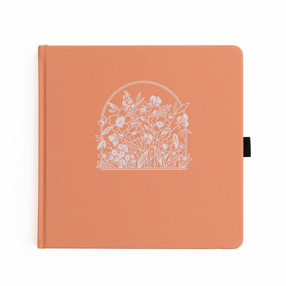 Archer and Olive Notebook: Wildflowers Framed