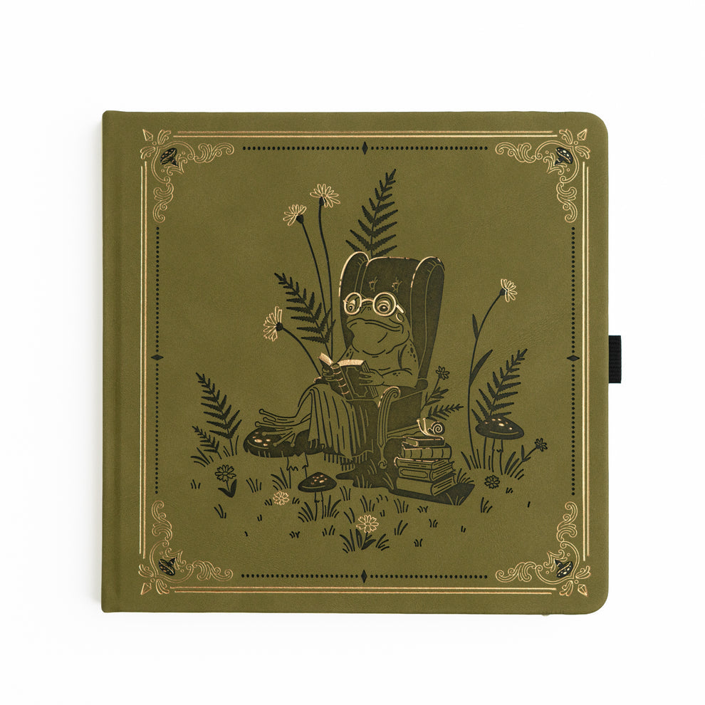 Archer and Olive Notebook: Literary Frog