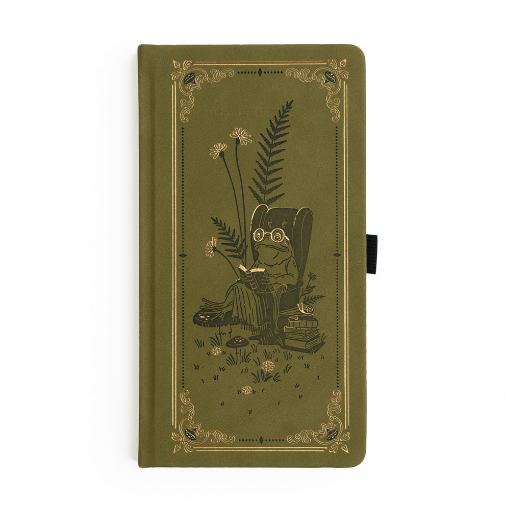 Archer and Olive Notebook: Literary Frog