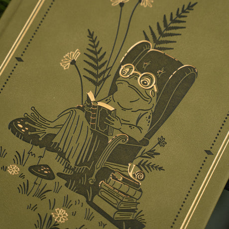 Archer and Olive Notebook: Literary Frog