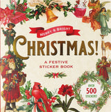 Libro de pegatinas navideñas