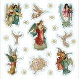 Libro de pegatinas navideñas