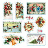 Libro de pegatinas navideñas