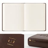 While maintaining the uniqueness of "hibino", such as the format of "2 pages a day" and the thickness of a dictionary, this free diary format maintains the ease of writing as much as you want when you want without being bound by a date. This day free Hibino consists only of&nbsp;"two pages a day" free daily pages, you can use as a notebook or diary.&nbsp;