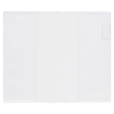 Clear MD B6 Slim notebook cover designed to protect the MD Notebook while maintaining its minimalist look.