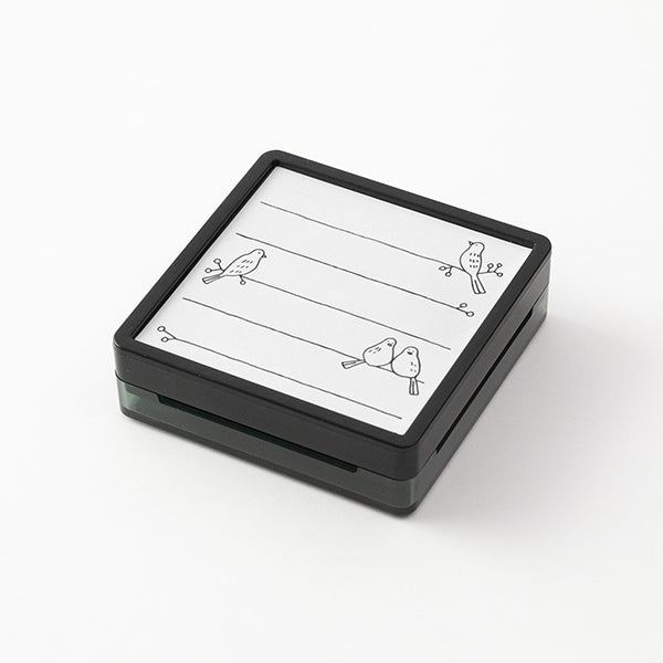 Midori Pre-inked Stamp-Bird