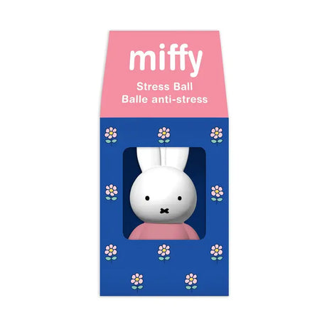 Unwind in the cutest way with this Miffy-shaped Stress Ball! Packaged in an adorable window box, this dough-textured stress ball fits perfectly in the palm of your hand for a soothing squeeze. Perfect as a cute desk accessory, it's a must-have for anyone looking to relax and de-stress. Let Miffy help you find your calm with every squeeze!