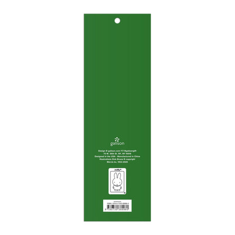 The Miffy Magnetic Bookmarks by Galison are a charming way to keep your place in your favorite book. Featuring sweet illustrations of Miffy in her classic poses, each bookmark folds at the top to clip securely onto the page—so you can easily find your spot without bending or losing your place.