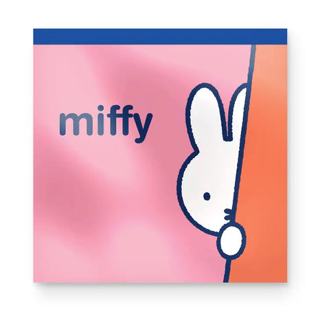 Miffy adds a touch of playful charm to your everyday notes with this adorable mini notepad. With 100 sheets and four adorable designs, plus a clear acetate cover that protects the pages and provides a sturdy feel, it’s the perfect addition to your collection of cute school supplies. A must-have for work, back to school, or as a gift for stationery lovers, coworkers, and Miffy fans!