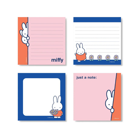 Miffy adds a touch of playful charm to your everyday notes with this adorable mini notepad. With 100 sheets and four adorable designs, plus a clear acetate cover that protects the pages and provides a sturdy feel, it’s the perfect addition to your collection of cute school supplies. A must-have for work, back to school, or as a gift for stationery lovers, coworkers, and Miffy fans!