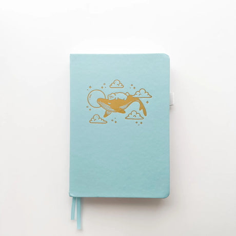 Soft pastel vegan leather bullet journal with delicate gold foil details, made to make your everyday planning feel a little more special ✨

Product Details:

Size: A5 (5.70 x 8.26 inches)
160 Dotted Grid Pages (5 x 5 mm)
2 Bookmarks
Elastic Band and Pen Holder
Expandable storage compartment
