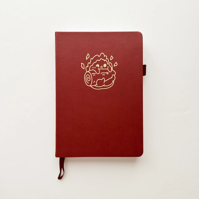 Fire Spirit Journal in a beautiful, rich dark terracotta colour🔥with Gold Foil Logo✨

Product Details:

Size: A5 (5.70 x 8.26 inches)
160 Dotted Grid Pages (5 x 5 mm)
2 Bookmarks
Elastic Band and Pen Holder
Expandable storage compartment