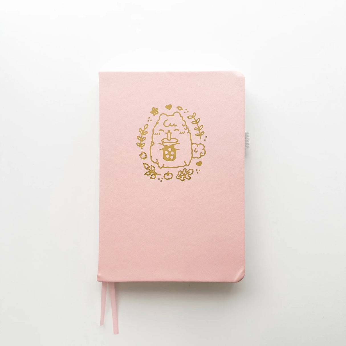 Soft pastel vegan leather bullet journal with delicate gold foil details, made to make your everyday planning feel a little more special ✨

Product Details:

Size: A5 (5.70 x 8.26 inches)
160 Dotted Grid Pages (5 x 5 mm)
2 Bookmarks
Elastic Band and Pen Holder
Expandable storage compartment