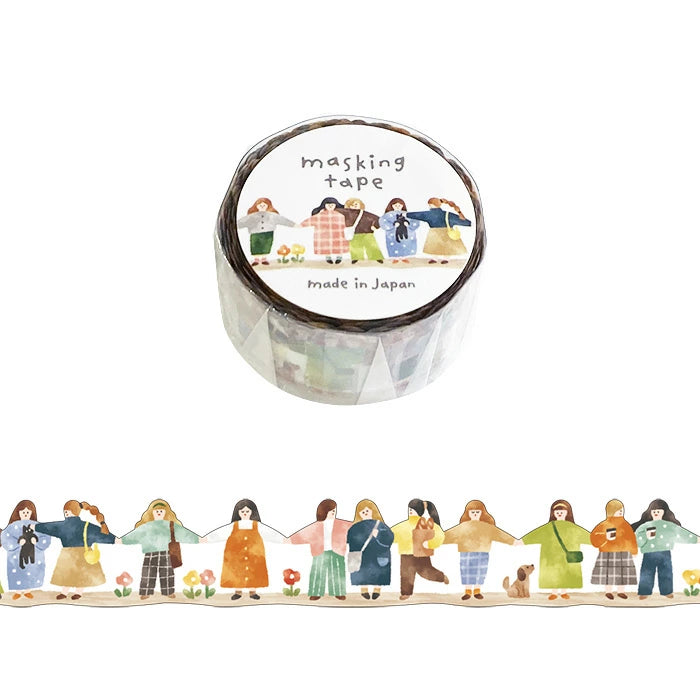 Mind Wave Die-Cut Washi Tape - Girls