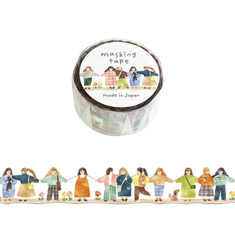 Mind Wave Die-Cut Washi Tape - Girls