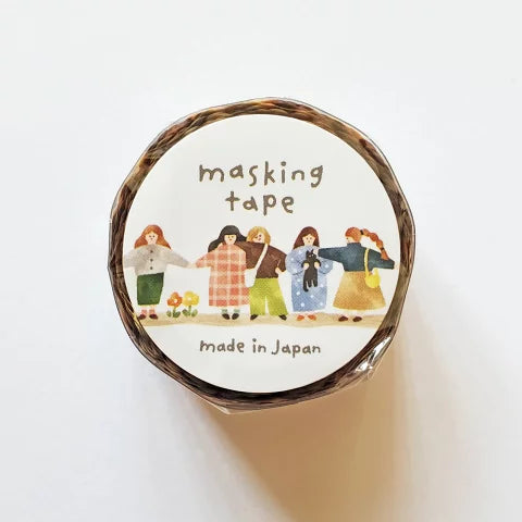 Mind Wave Die-Cut Washi Tape - Girls