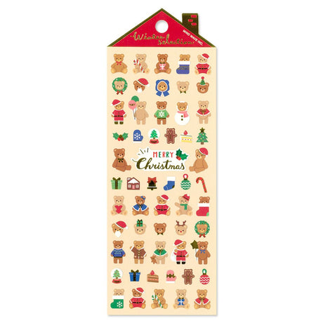 This year, the stickers will brighten up Christmas!
From popular characters to easy-to-use designs for decoration, we offer a wide variety of
variations. Enjoy ♪ a wonderful Christmas with this sticker.

• This package includes 1&nbsp;sheet of sticker
• Material:&nbsp;Miracoat, Gold Hot
• Package measures approx. H202 x W93 x D1mm
• Made in Japan