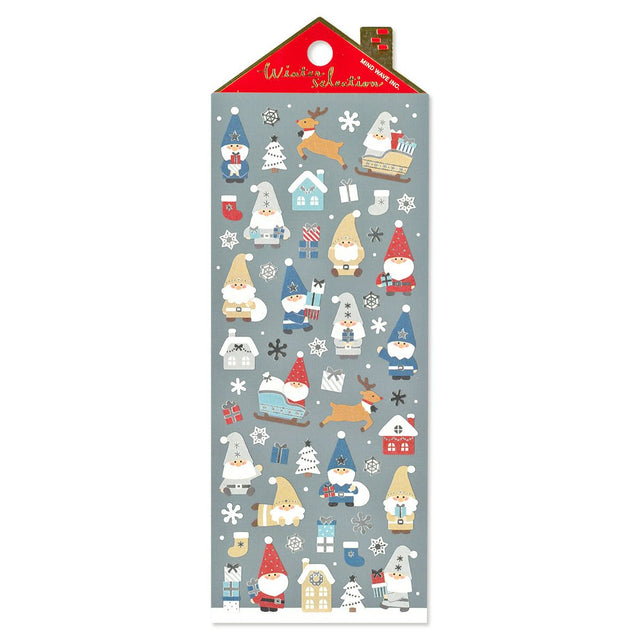 This year, the stickers will brighten up Christmas!
From popular characters to easy-to-use designs for decoration, we offer a wide variety of
variations. Enjoy ♪ a wonderful Christmas with this sticker.

• This package includes 1&nbsp;sheet of sticker
• Material: Washi Cotton, Gold Hot
• Package measures approx. H202 x W93 x D1mm
• Made in Japan