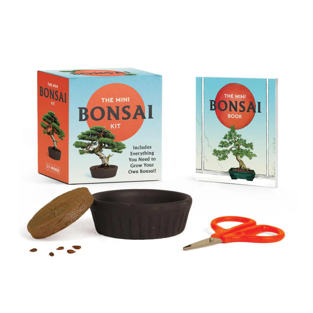 Invite tranquility into your workplace or home with your own desktop bonsai tree. With a little patience, you'll enjoy growing a small version of this already miniature art.


Kit includes:


Mini pot
Jack Pine seeds
peat pellet
small scissors
Mini book on the beauty of bonsai