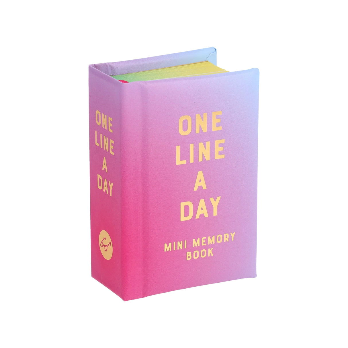 Product description
Capture life’s moments big and small in this charmingly compact one-year memory book from the bestselling One Line a Day series.

This keepsake mini memory book invites you to record a single line once a day over the course of a year. Adorable and perfectly sized to fit in a backpack or pocket, or tuck into a display of favorite collectibles, this journal takes just a moment to fill in but collects a year’s worth of memories. More than a daily diary, this is a uniquely rewarding, screen-