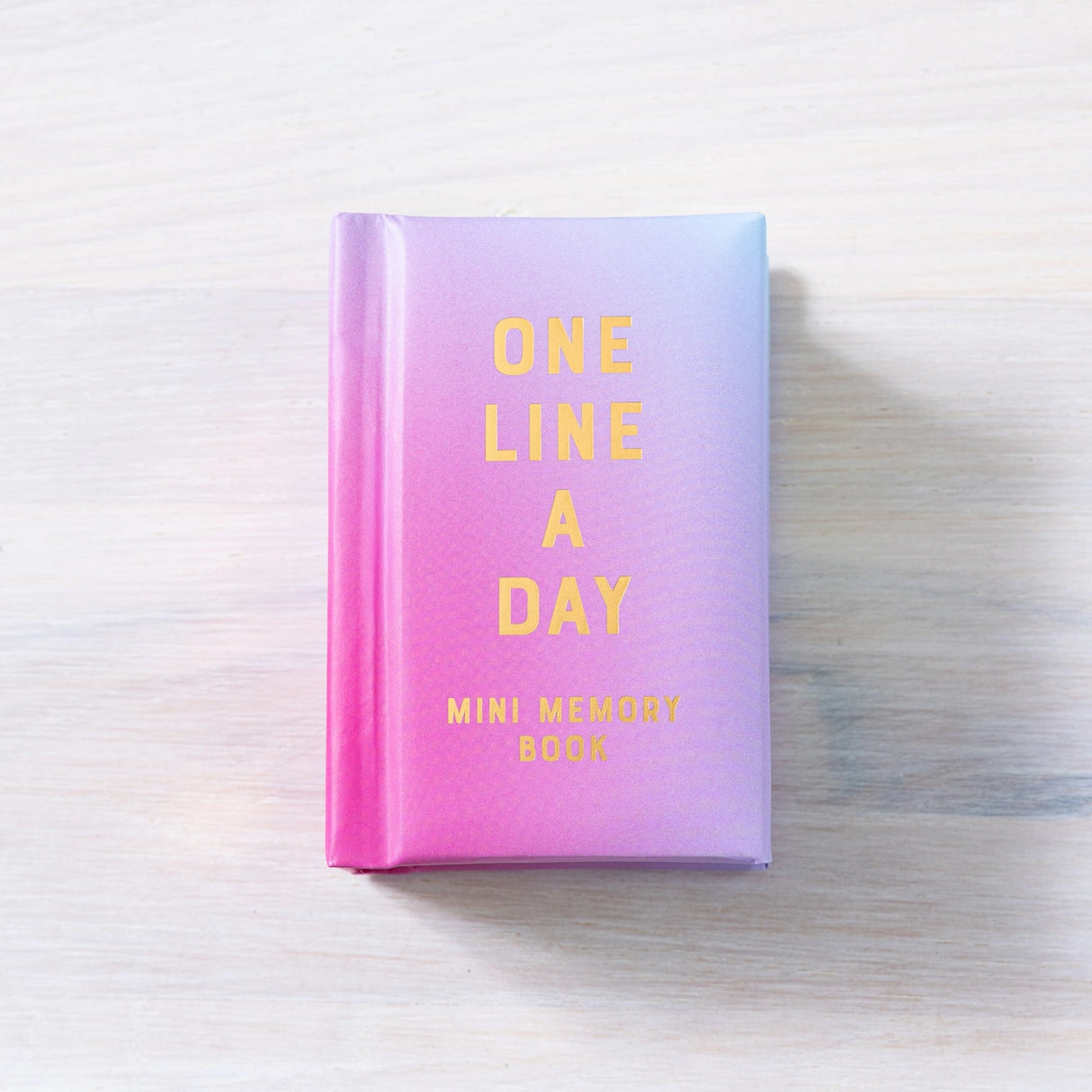 Product description
Capture life’s moments big and small in this charmingly compact one-year memory book from the bestselling One Line a Day series.

This keepsake mini memory book invites you to record a single line once a day over the course of a year. Adorable and perfectly sized to fit in a backpack or pocket, or tuck into a display of favorite collectibles, this journal takes just a moment to fill in but collects a year’s worth of memories. More than a daily diary, this is a uniquely rewarding, screen-