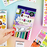 This pretty, Mix &amp; Match Junk Journal Sticker Book is just the thing to keep your to-do list in order, jot down brilliant ideas or doodle during your next conference call!

Measures 6.25" x 8.5" with 75 tear off pages.