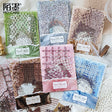 This vintage themed ephemera pack includes 23 pieces of cute paper materials in different color schemes! Each pack comes with pieces in varying styles with a unique set of designs.

These pieces make great card decoration, collage pieces, or additions to your journal spreads!