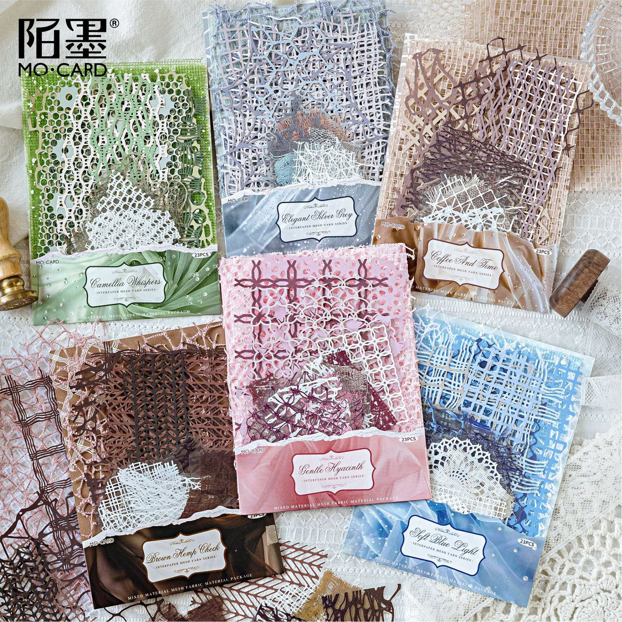 This vintage themed ephemera pack includes 23 pieces of cute paper materials in different color schemes! Each pack comes with pieces in varying styles with a unique set of designs.

These pieces make great card decoration, collage pieces, or additions to your journal spreads!
