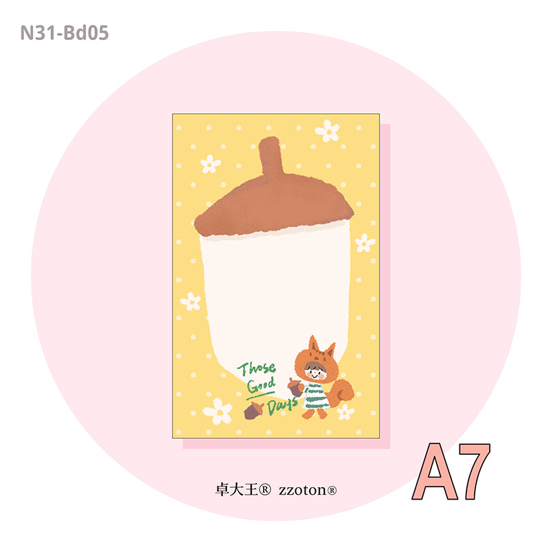 Molinta - Crayon Animal A7 Memo Sheets

Enjoy these cute memo sheets featuring different animals drawn with crayon-like art style!

Specifications: 80mmx120mm
Material: 120g cotton paper

Number of pages: 10
