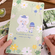 Molinta - Daisy Organizing Binder

Designed in a compact six‑ring format, this binder is perfect for organizing ephemera, sticker sheets, journaling inserts, and creative plans. Lightweight and easy to carry, this binder slips effortlessly into bags, totes, or your desk setup.

Specifications: 140mm x 230mm

6 ring binder
Includes elastic closure

Inserts not included